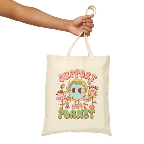 Support Your Local Planet Market Tote