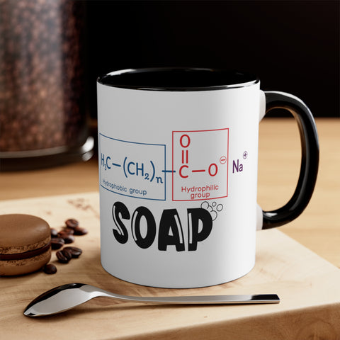 Chemical Formula for Soap Mug