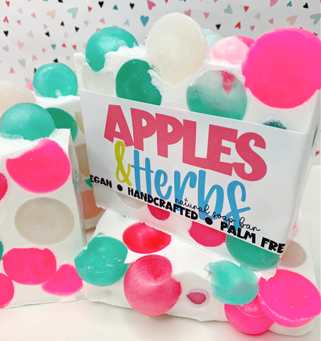 Apples and Herb Soap Bar