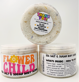 Flower Child Sea Salt and Sugar Body Scrub