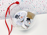 Frosty - HOLIDAY - Peppermint + Vanilla ~VEGAN  Lip Butter