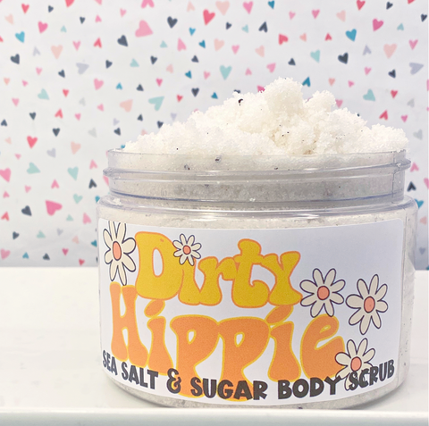 Dirty Hippie Sea Salt and Sugar Body Scrub