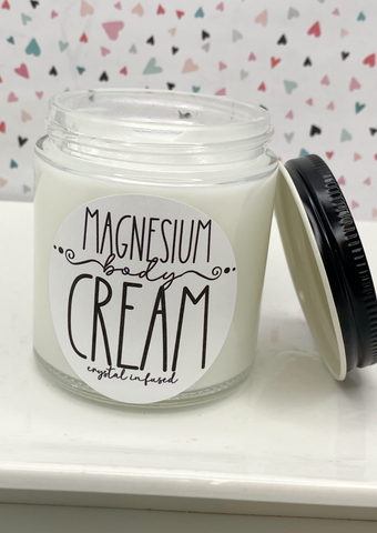 Crystal Infused Magnesium Daily Body Cream