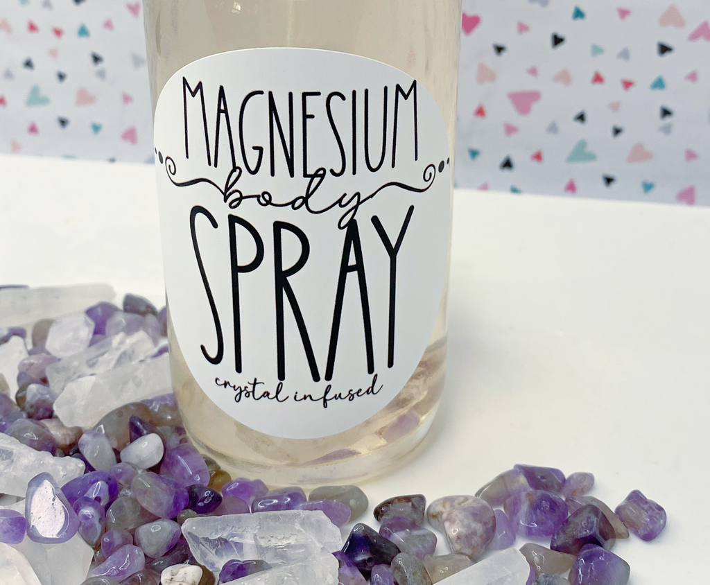 Crystal Infused Body Oil Amethyst