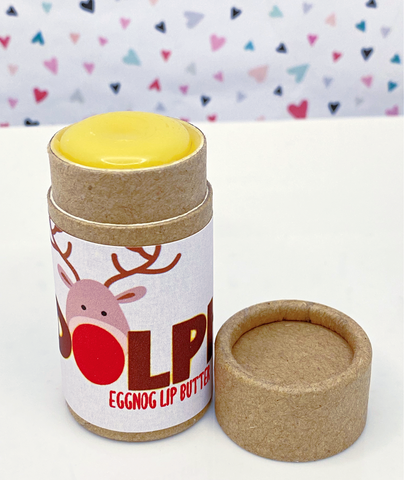 Rudolph - HOLIDAY - Eggnog ~ VEGAN  Lip Butter