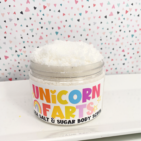 Unicorn Farts Sea Salt & Sugar Body Scrub