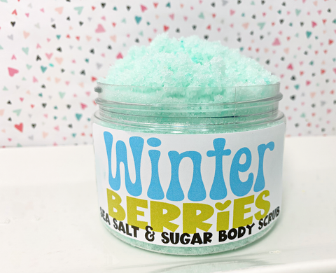 Winter Berries Sea Salt and Sugar Body Scrub