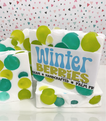 Winter Berries - Handmade Soap Bar