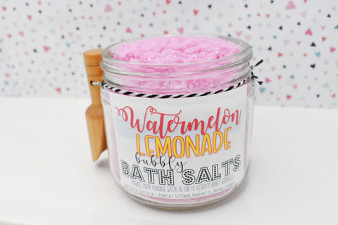 Watermelon Lemonade - Bubbly  Bath Salts
