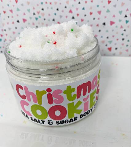Christmas Cookie Sea Salt and Sugar Body Scrub