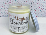 Apple Maple Bourbon ~ Soy Candle