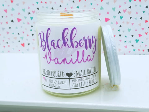 Blackberry Vanilla ~ Soy Candle