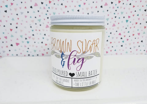 Brown Sugar Fig ~ Soy Candle
