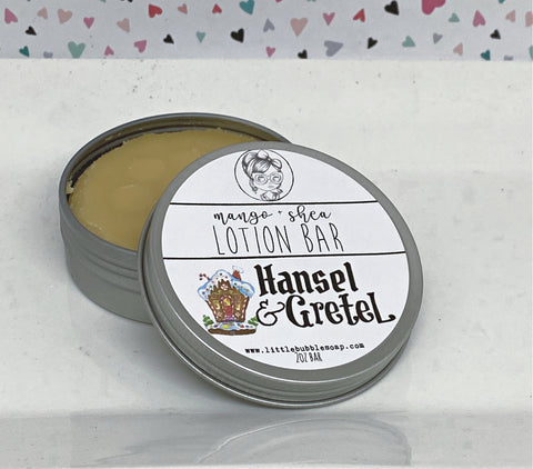 Hansel & Gretel Gingerbread scented Lotion Bar - Holiday Collection 2020