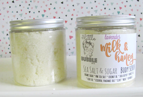 Lavender Milk & Honey Scrub