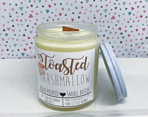 Toasted Marshmallow ~ Soy Candle Jar - Holiday 2020
