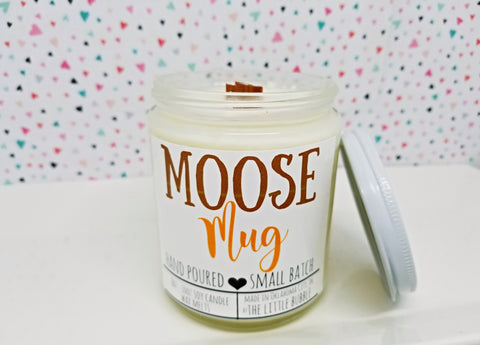 Moose Mug ~ Soy Candle