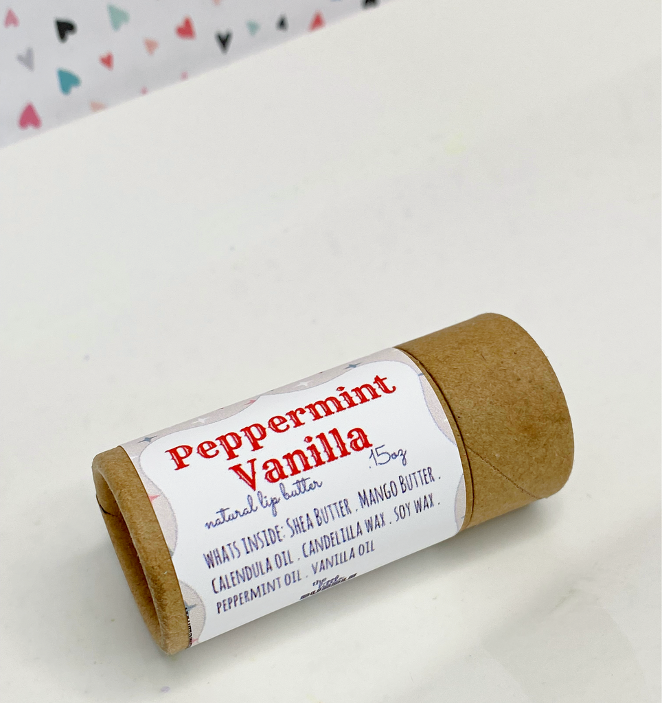 Peppermint Vanilla VEGAN Lip Scrub – Little Bubble