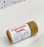 Peppermint + Vanilla ~VEGAN  Lip Butter