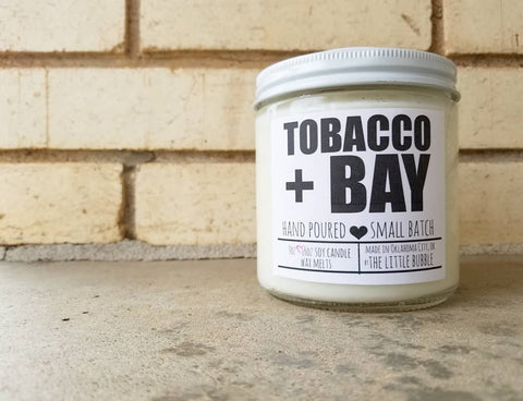 Tobacco & Bay ~ Soy Candle
