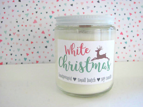 White Christmas ~ Soy Candle